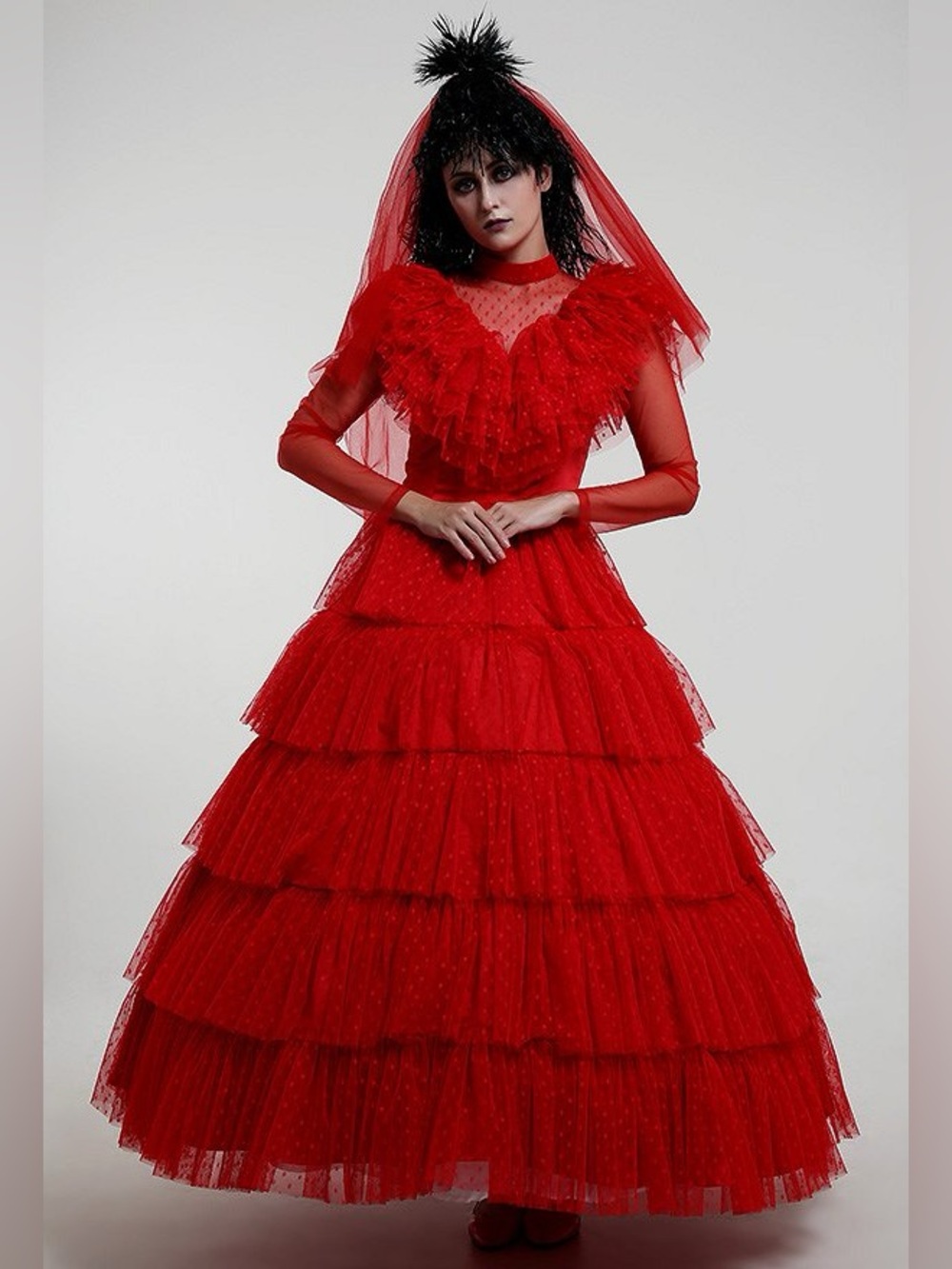 Beetle juice Lydia wedding dress